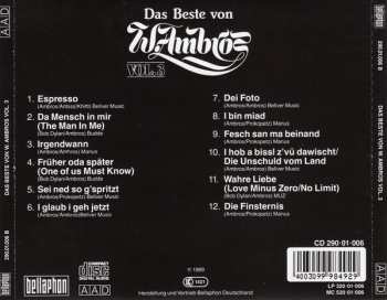 3CD/Box Set Wolfgang Ambros: Das Beste Von W. Ambros Vol. 1-3 193794