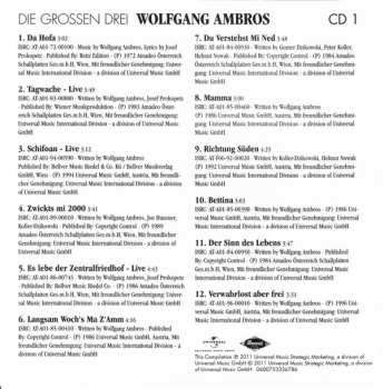 3CD Wolfgang Ambros: Die Grossen Drei 190744