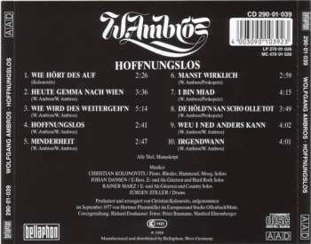 CD Wolfgang Ambros: Hoffnungslos 345292