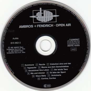 CD Wolfgang Ambros: Open Air 116623