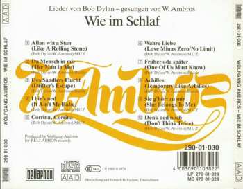 CD Wolfgang Ambros: Wie Im Schlaf 332703