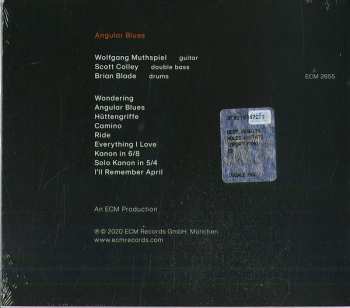 CD Wolfgang Muthspiel: Angular Blues 2286