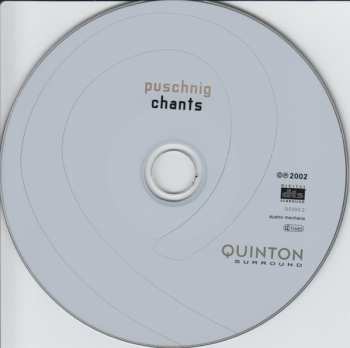 CD Wolfgang Puschnig: Chants