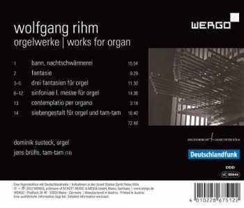 CD Wolfgang Rihm: Orgelwerke | Works For Organ 306875