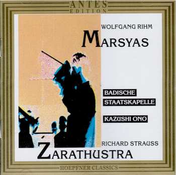 Album Wolfgang Rihm: Marsyas / Zarathustra