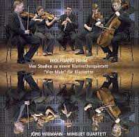Album Wolfgang Rihm: Vier Studien Zu Einem Klarinettenquintett / "Vier Male" Für Klarinette Solo