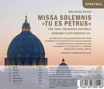 CD Wolfgang Seifen: Missa Solemnis Tu Es Petrus 405948