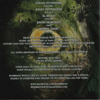 CD Wombbath: The Great Desolation 270726