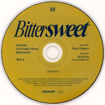 CD 원호: Bittersweet 427408