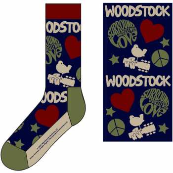 Merch Woodstock: Kotníkové Ponožky Surround Yourself