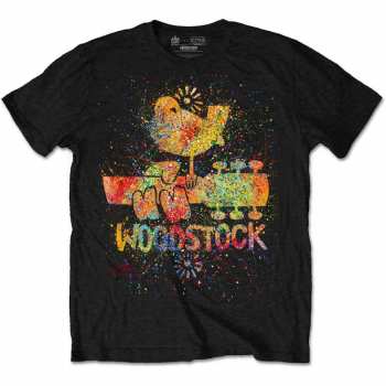 Merch Woodstock: Tričko Splatter 