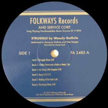 LP Woody Guthrie: Struggle 356594