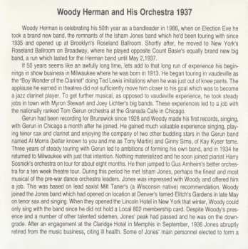 CD Woody Herman And His Orchestra: The Formative Years Of "The Band That Plays The Blues" 517986