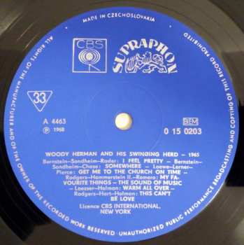 LP Woody Herman And The Swingin' Herd: 1965 100483