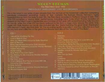 2CD Woody Herman: The Third Herd 'Live' 1952 - Previously Unreleased 'Live' Recordings 248788