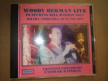 CD Woody Herman: Woody Herman Live 1957 Featuring Bill Harris Vol. 1 220752
