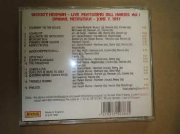 CD Woody Herman: Woody Herman Live 1957 Featuring Bill Harris Vol. 1 220752