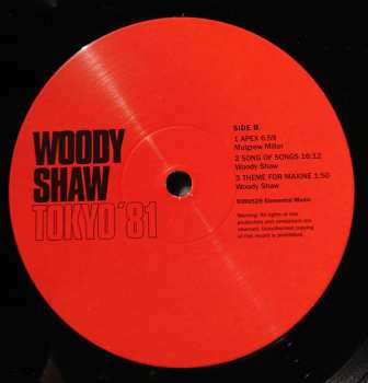 LP Woody Shaw: Tokyo  '81 LTD 63122