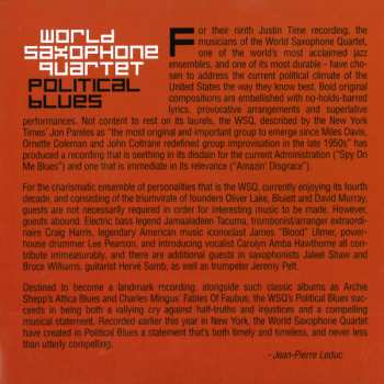 CD World Saxophone Quartet: Political Blues 49620