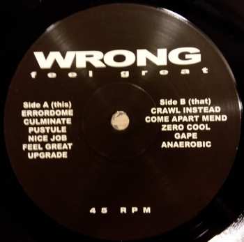LP Wrong: Feel Great 135507
