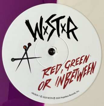LP WSTR: Red, Green Or Inbetween CLR | LTD 525352
