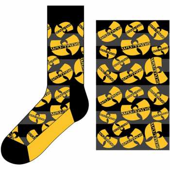Merch Wu-Tang Clan: Kotníkové Ponožky Logo Wu-tang Clans Yellow