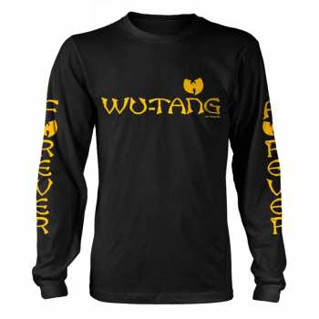 Merch Wu-Tang Clan: Tričko S Dlouhým Rukávem Logo Wu-tang Clan M