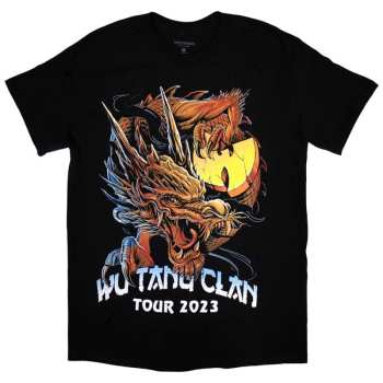 Merch Wu-Tang Clan: Tričko Tour '23 Dragon Back Print