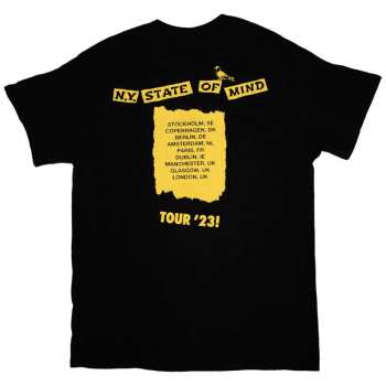 Merch Wu-Tang Clan: Wu-tang Clan Unisex T-shirt: Tour '23 Ny State Of Mind (back Print & Ex-tour) (medium) M