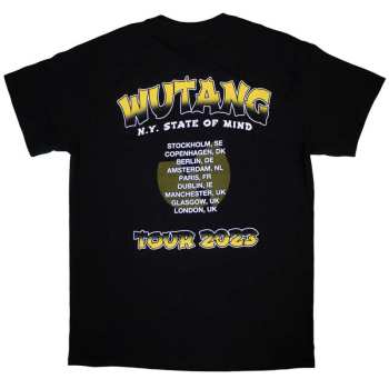 Merch Wu-Tang Clan: Wu-tang Clan Unisex T-shirt: Tour '23 Slanted Logo State Of Mind (back Print & Ex-tour) (small) S