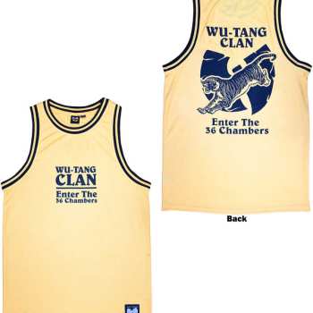 Merch Wu-Tang Clan: Wu-tang Clan Unisex Vest T-shirt: Enter The 36 Chambers (back Print & Ex-tour) (x-small) XS
