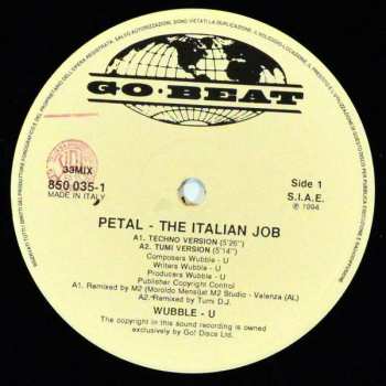 LP Wubble-U: Petal (The Italian Job)