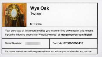 LP Wye Oak: Tween 357262