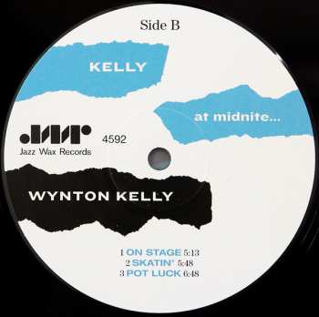 LP Wynton Kelly: Kelly At Midnite LTD 88904