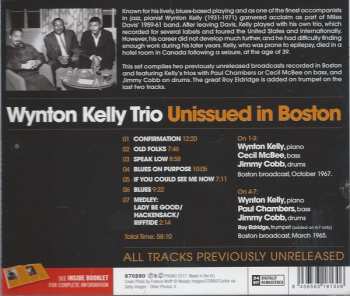 CD Wynton Kelly Trio: Unissued In Boston LTD 454003