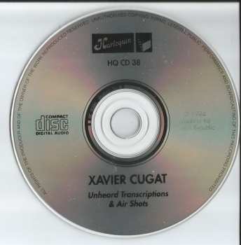 CD Xavier Cugat: Unheard Transcriptions & Air Shots 304922