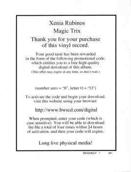LP Xenia Rubinos: Magic Trix 89226