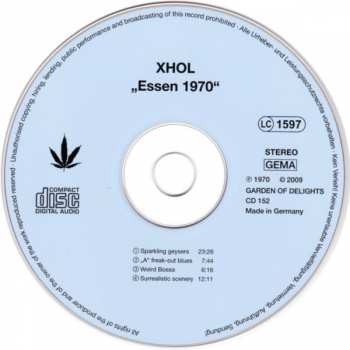 CD Xhol: Essen 1970 273258