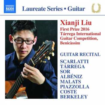 Xianji Liu: First Prize 2016 Tárrega International Guitar Competition, Benicàssim