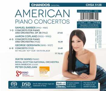 SACD Xiayin Wang: American Piano Concertos 329806