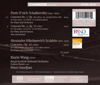 SACD Xiayin Wang: Piano Concerto No. 1; Piano Concerto No. 3; Piano Concerto 298035