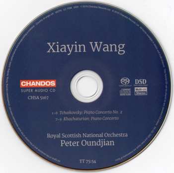 SACD Xiayin Wang: Piano Concerto No. 2 / Piano Concerto 250366