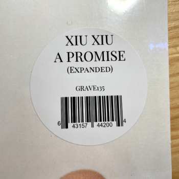 LP Xiu Xiu: A Promise CLR 471248