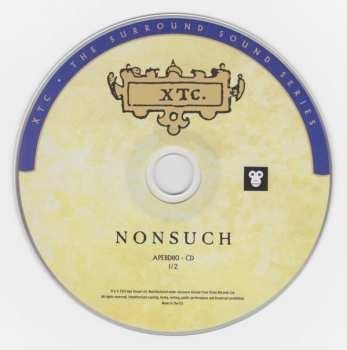 CD/2Blu-ray XTC: Nonsuch 156553