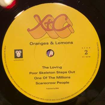 2LP XTC: Oranges & Lemons 156572
