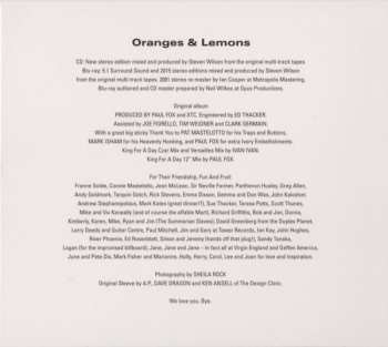CD/Blu-ray XTC: Oranges & Lemons 156585