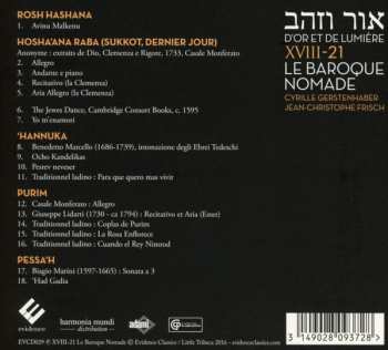 CD XVIII-21 Le Baroque Nomade: D'Or Et De Lumière / Music For Celebrations 295797
