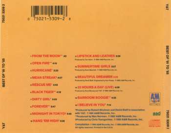 CD Y & T: Best Of '81 To '85 41558