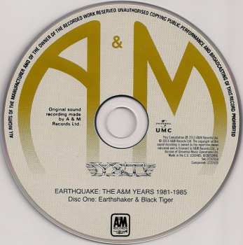 4CD/Box Set Y & T: Earthquake - The A&M Years 118924
