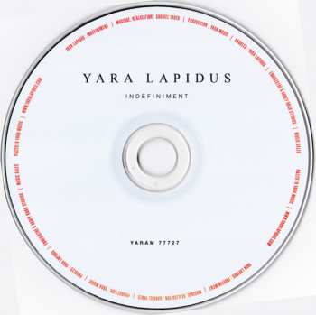 CD Yara Lapidus: Indéfiniment DLX 141627